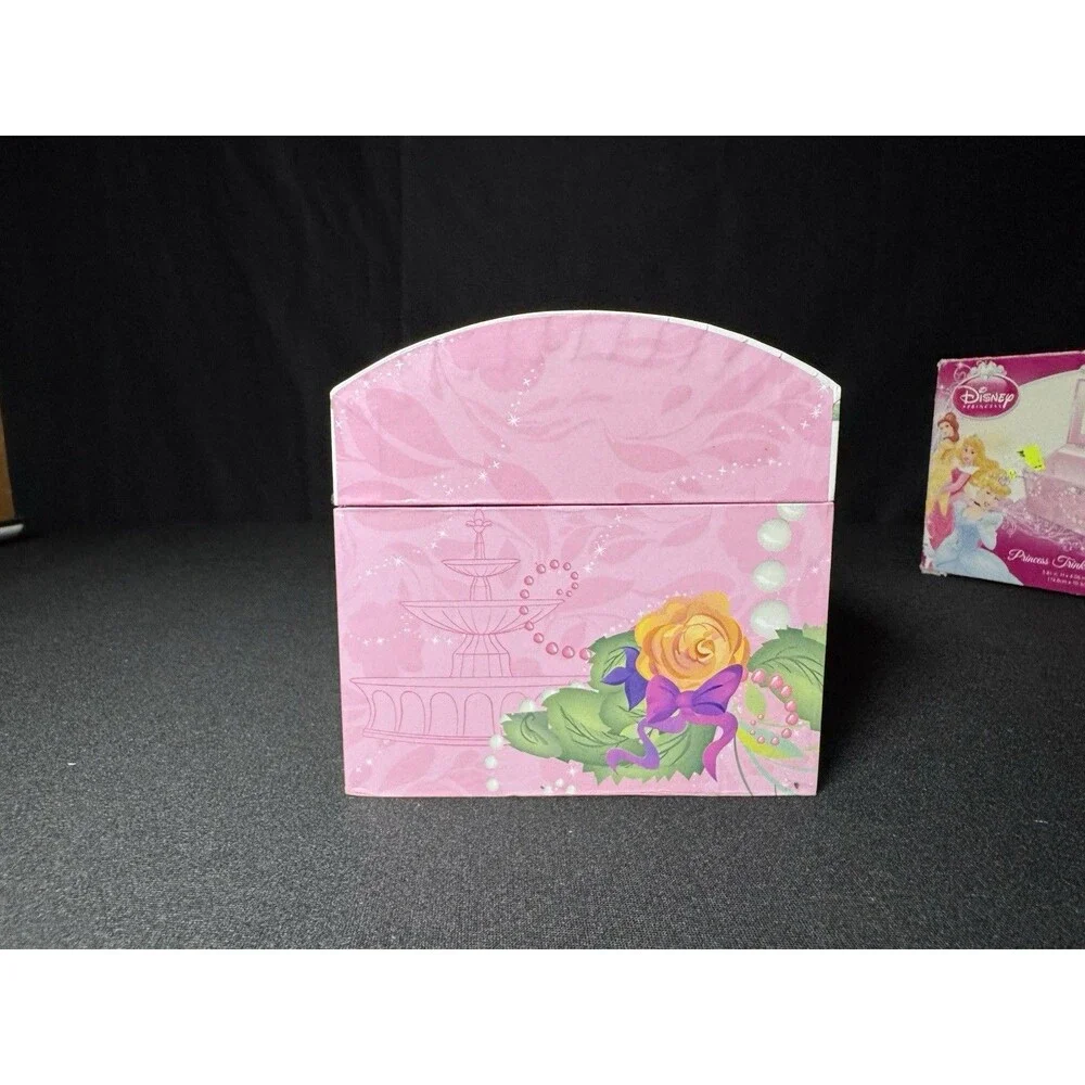 Disney Princess Cinderella Y2K FAB Jewelry Trinket Box Chest - New, Open Box